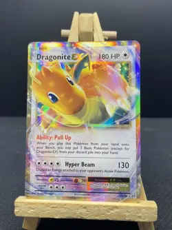 Dragonite EX 72/108 XY Evolutions Ultra Rare Pokemon Card Nead Mint - Image 1