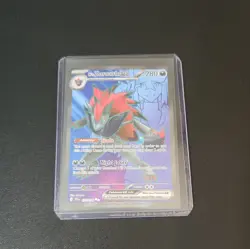 Pokemon N's Zoroark EX Full Art Rare Holo Card 175/159 S&V Journey Together - Image 1