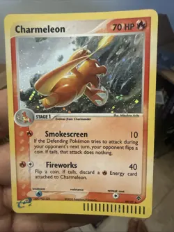 Chameleon #99/97 EX Dragon Holo Nm Pokemon TCG Card 2003 - Image 1