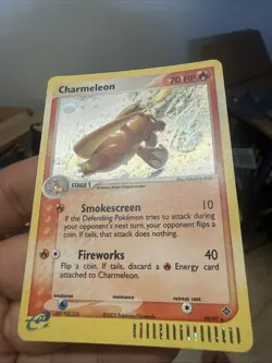 Chameleon #99/97 EX Dragon Holo Nm Pokemon TCG Card 2003 - Image 3