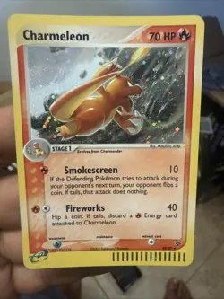 Chameleon #99/97 EX Dragon Holo Nm Pokemon TCG Card 2003 - Image 4