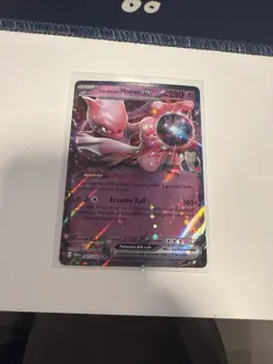 Team Rocket's Mewtwo ex 216 Sv: Scarlet & Violet Promo Cards Holo - Image 1