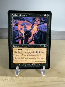 MTG - Cabal Ritual - LP #51 Torment 2002 Common Vintage - Image 1