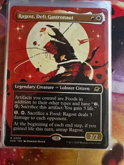 Ragost, Deft Gastronaut (Borderless) #300 Edge of Eternities NM MTG - Image 1