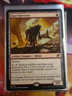 Rust Harvester - Foil MTG Edge of Eternities NM Magic - Image 1