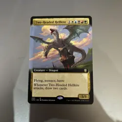 Two-Headed Hellkite (Extended Art) Commander: Dominaria United Regular - Image 1