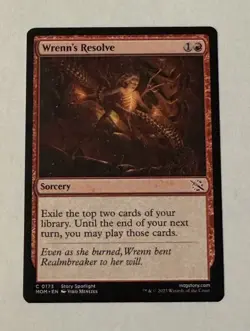 MTG WRENN'S RESOLVE - March of the Machine NM - Image 1