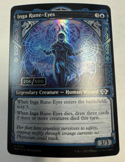 Inga Rune-Eyes - Serialized Foil (206/500) MUL #0140 - Image 1