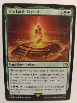 MTG FINAL FANTASY XVI THE EARTH CRYSTAL 0184 MAGIC THE GATHERING - Image 1
