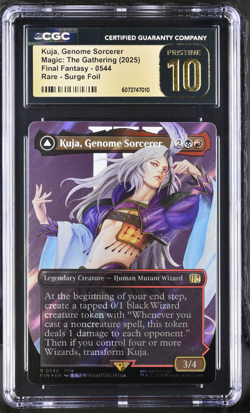 Kuja, Genome Sorcerer Surge Foil #0544 - Final Fantasy - CGC Pristine 10 💎 - Image 3