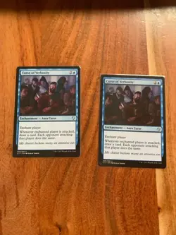 x1 MTG Curse of Verbosity [Commander 2017] Magic the Gathering - Image 1