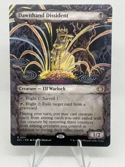 Dawnhand Dissident (Showcase) - 0311 - Lorwyn Eclipsed ECL - MTG - NM/M - Image 1