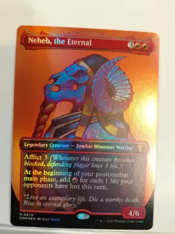Neheb, the Eternal Borderless FOIL #678 | CMM Commander Masters | MTG - Image 1