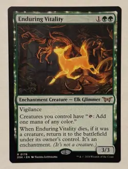 Enduring Vitality - Duskmourn: House of Horrors MTG Magic the Gathering - Image 1