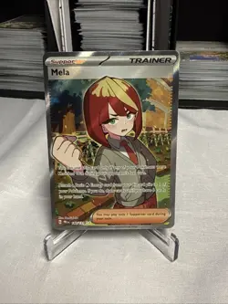 Pokemon Cards Mela 140/131 Secret Rare Prismatic Evolutions - (NM) - Image 1