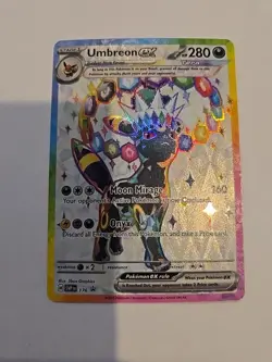 Pokemon TCG Umbreon EX Promo SVP 176 Near Mint Never Played - Image 1