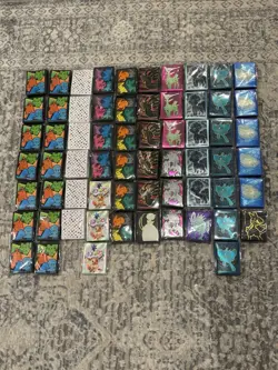 Pokemon TCG Sleeves Lot 64 Total - Image 1