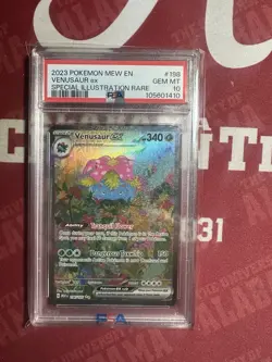 2023 Pokemon Mew en Venusaur EX Special Illustration Rare PSA 10 - Image 1