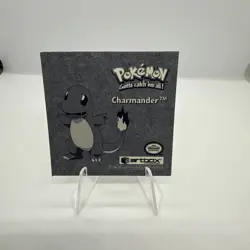 CHARMANDER PR04 POKEMON ARTBOX STICKER PRIZM SERIES 1 1999 - Image 2