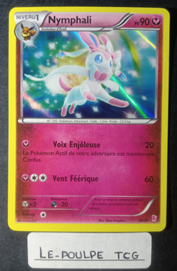 Carte Pokemon Nymphali 30/30 XY Trainer Kit Holo FR - Image 1