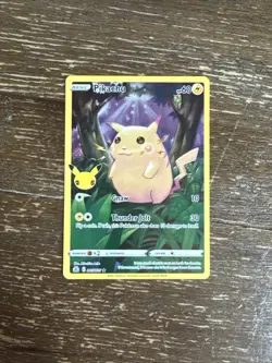 2021 Pokemon Celebrations #005 FA Pikachu Holo Rare Mint - Image 1