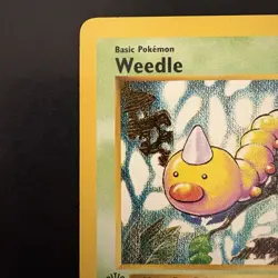 Pokemon Vintage 1st Edition Shadowless Weedle 69/102 Base Set WOTC 1999 - Image 2