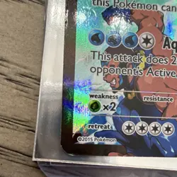 Pokemon Team Aqua's Kyogre EX 6/34 Double Crisis Ultra Rare Holo Basic 190HP - Image 3