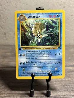 Omastar 40/62 Fossil Regular Uncommon-Pokemon TCG-WOTC-Fast Shipping-LP!! - Image 1