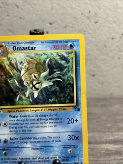 Omastar 40/62 Fossil Regular Uncommon-Pokemon TCG-WOTC-Fast Shipping-LP!! - Image 3