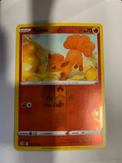 Vulpix 028/264 Fusion Strike Pokemon Reverse Holo Foil Rare - Image 1