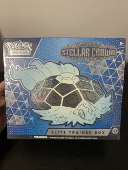 Pokemon Scarlet & Violet Stellar Crown ETB Elite Trainer Box New Sealed - Image 2