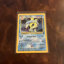 Pokemon TCG - Gyarados 7/130- Holo Unlimited - Base Set 2 Unlimited MP - Image 1