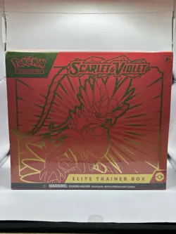 Pokemon SCARLET & VIOLET Base SEALED ELITE TRAINER BOX ETB SV01 KORAIDON - Image 1