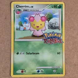 Cherrim 2/16 Reverse Holo Pokemon Rumble Stamped - Image 1