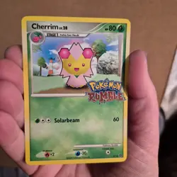 Cherrim 2/16 Reverse Holo Pokemon Rumble Stamped - Image 2