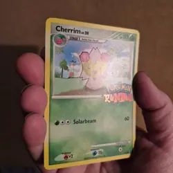 Cherrim 2/16 Reverse Holo Pokemon Rumble Stamped - Image 3