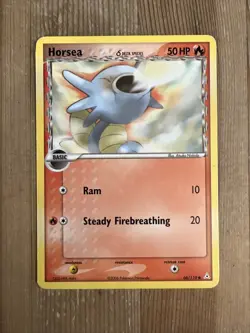 Horsea - 66/110 - Common (Delta Species) Pokemon TCG 2006 MP - Image 1