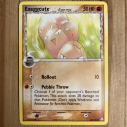 Exeggcute - 65/110 - Common LP, English Pokemon EX Holon Phantoms - Image 1