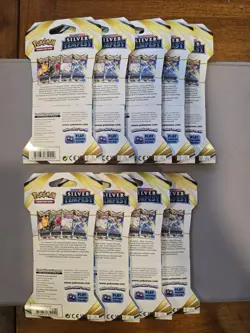 Pokemon Silver Tempest Sleeved Booster Packs X9 - Image 2