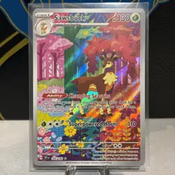 Sawsbuck 166/162 Pokemon TCG Scarlet & Violet: Temporal Forces NM - Image 1