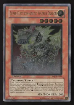 Super-Electromagnetic Voltech Dragon (UTR) Ultimate Rare Enemy of Justice EOJ-EN - Image 1