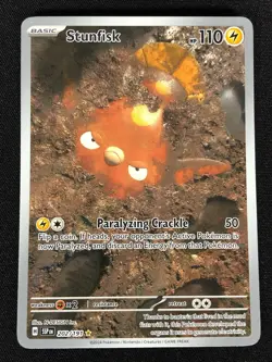 Pokemon Stunfisk 202/191 Ultra Rare Holo (NM) - Image 1