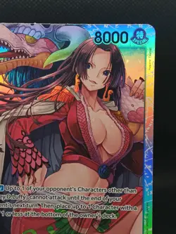 Boa Hancock OP07-051 - One Piece TCG English - SR Super Rare Foil NM Near-Mint - Image 3
