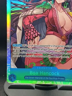 Boa Hancock OP07-051 - One Piece TCG English - SR Super Rare Foil NM Near-Mint - Image 5