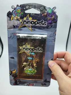 Neopets TCG Return Of Dr Sloth Booster Pack Carded Blister New Sealed - Image 2