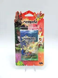 Neopets TCG Battle For Meridell 8-Card Booster Pack FACTORY SEALED BLISTER PACK - Image 1