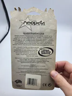 Neopets TCG Battle For Meridell 8-Card Booster Pack FACTORY SEALED BLISTER PACK - Image 3