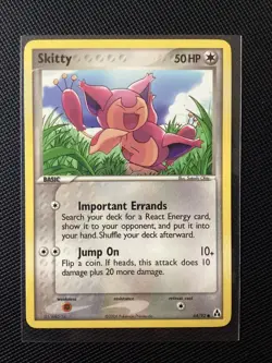 Skitty 64/92 Legend Maker Common 2006 Pokemon Card Nintendo #btx - Image 1