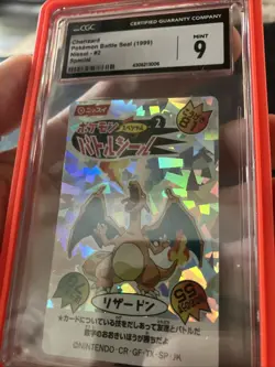 Charizard Battle Seal Nissui #2 CGC 9 Super Rare Card - Image 3
