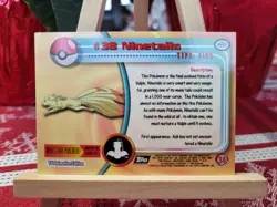 Topps Pokemon #38 Ninetails - TV Animation Edition Card, 1999, NM - Image 2
